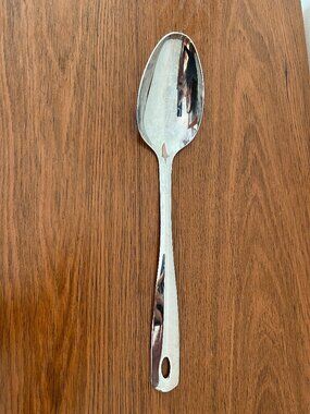 Oneida Stainless Steel Serving Spoon Slotted Handle Modernist Cooking Basting